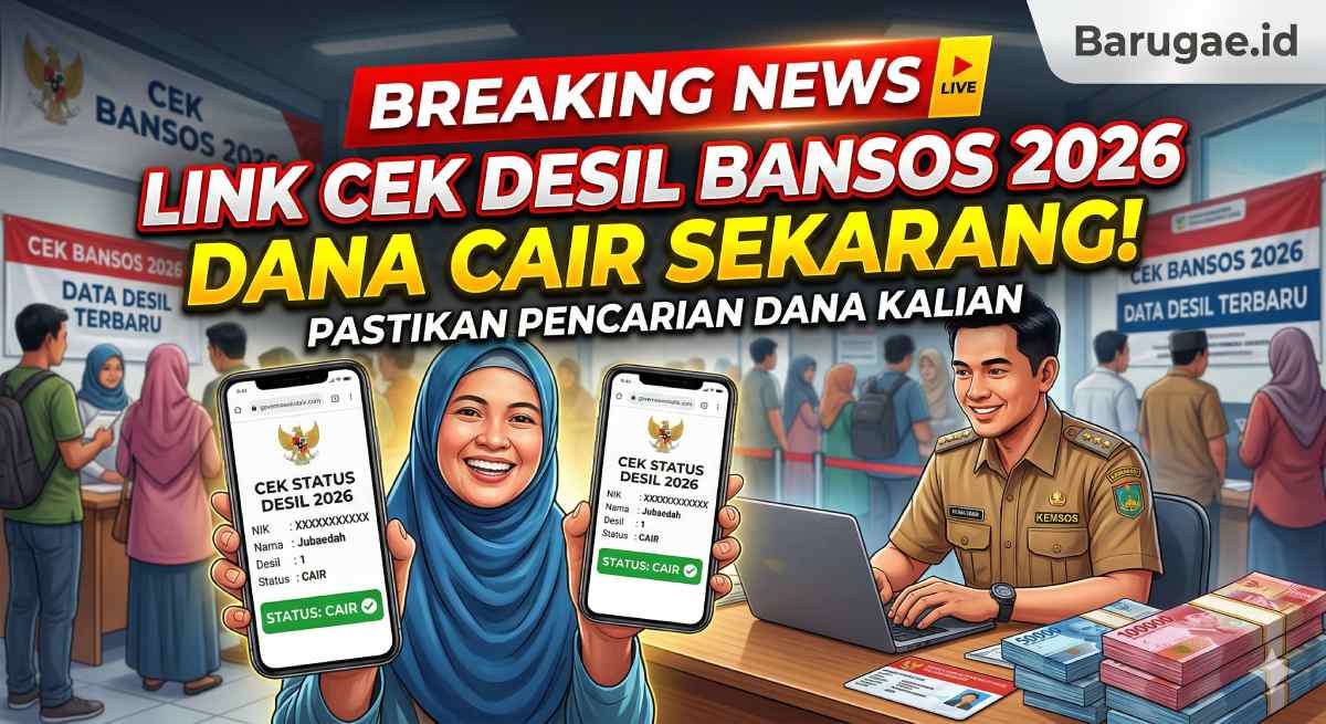 Akses Link Cek Desil Bansos 2026 Terbaru untuk Memastikan Pencairan Dana Kalian