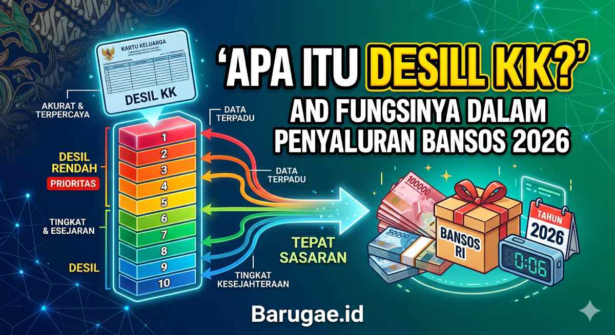 Apa Itu Desil KK dan Fungsinya dalam Penyaluran Bansos 2026