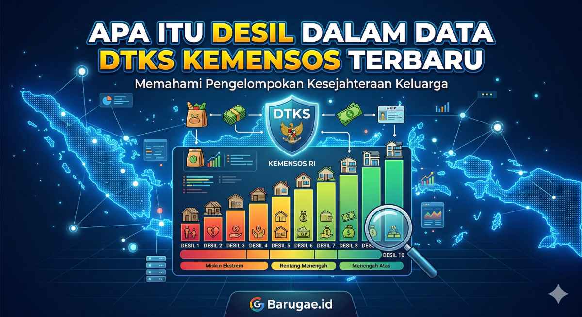 Apa Itu Desil dalam Data DTKS Kemensos Terbaru?