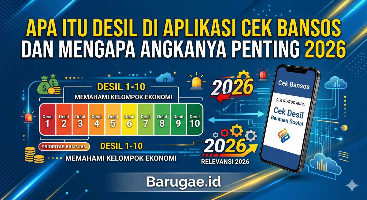 Apa Itu Desil di Aplikasi Cek Bansos dan Mengapa Angkanya Penting 2026