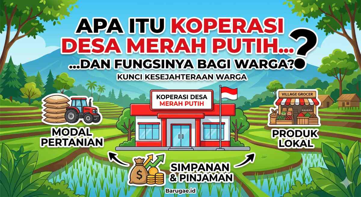 Apa Itu Koperasi Desa Merah Putih dan Fungsinya Bagi Warga?