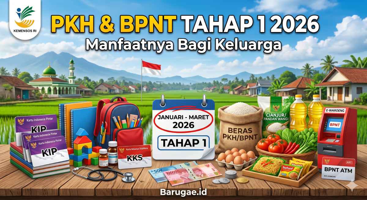 Apa Itu PKH BPNT Tahap 1 2026 dan Manfaatnya Bagi Keluarga