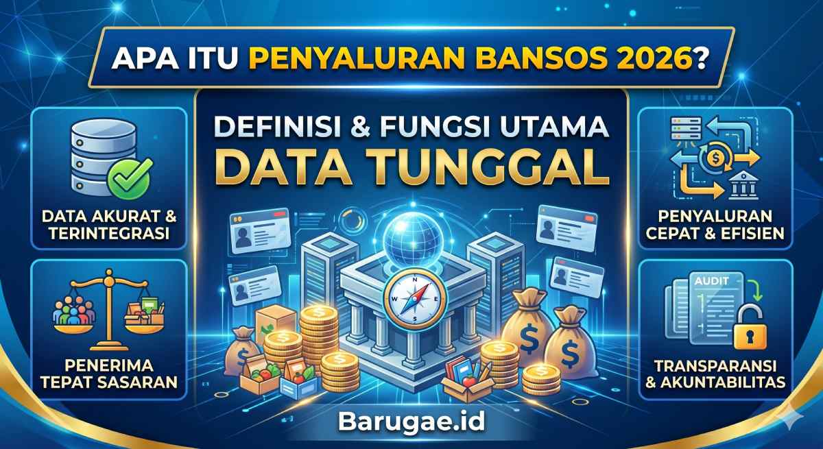 Apa Itu Penyaluran Bansos 2026 Data Tunggal? Definisi dan Fungsi Utama