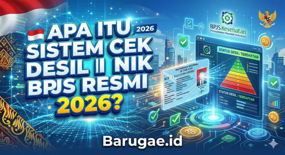 Apa Itu Sistem Cek Desil NIK BPJS Resmi 2026? Apa Itu Sistem Cek Desil NIK BPJS Resmi 2026?