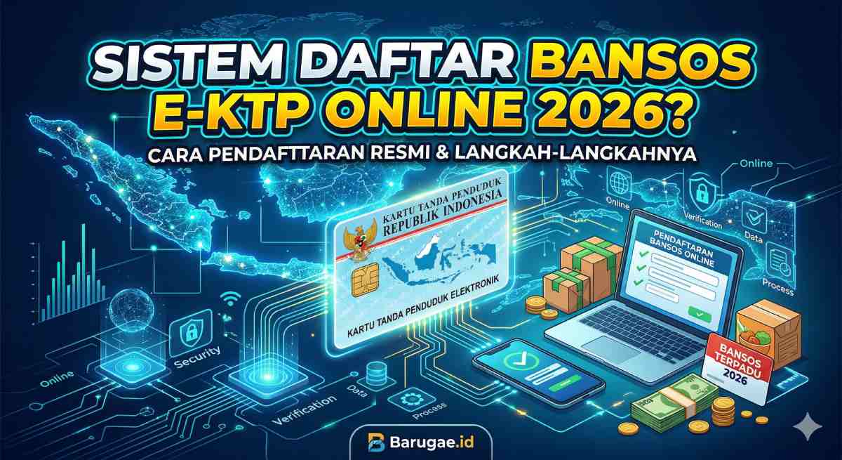 Apa Itu Sistem Daftar Bansos e-KTP Online 2026?