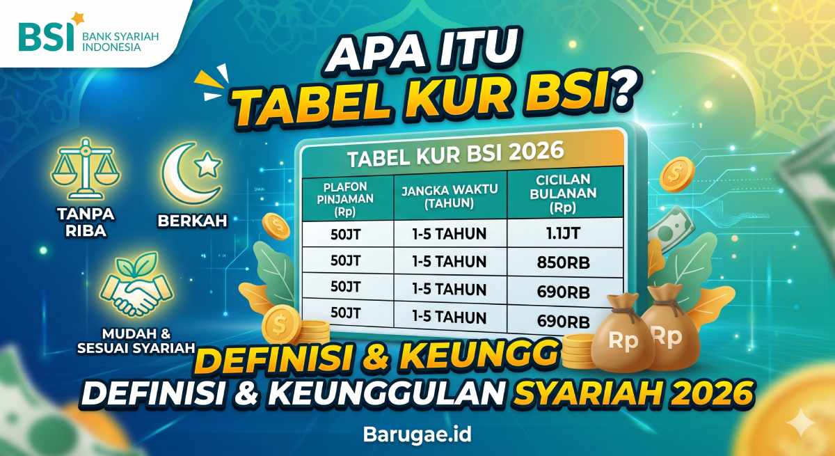 Apa Itu Tabel KUR BSI? Definisi dan Keunggulan Syariah 2026