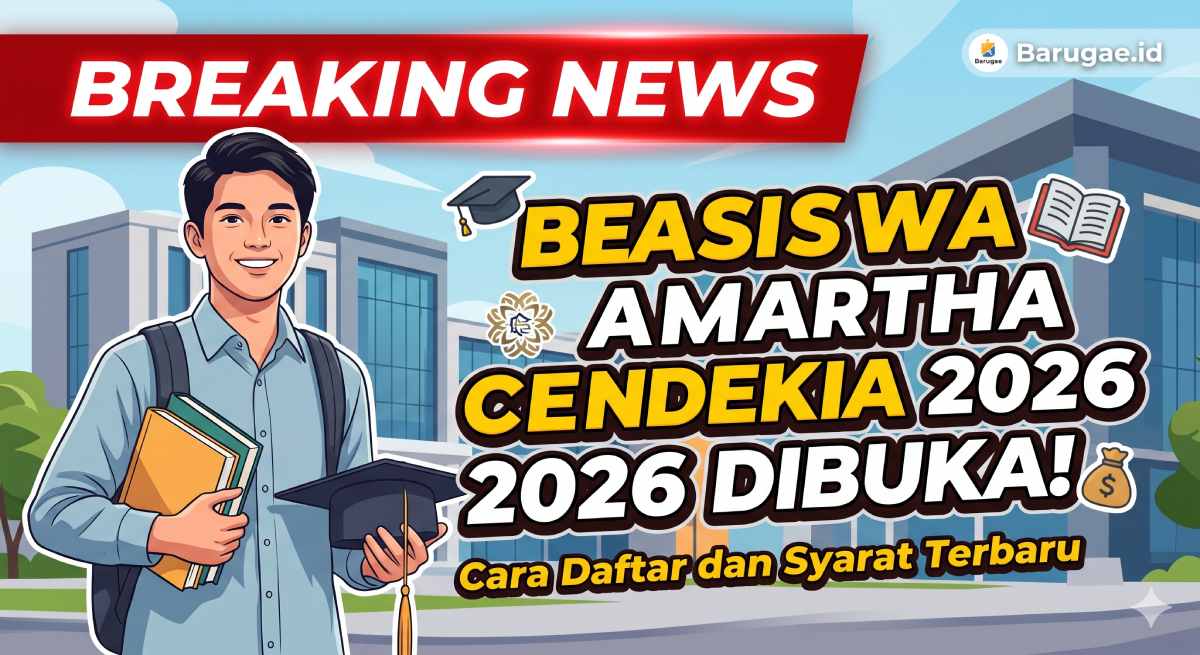 Beasiswa Amartha Cendekia 2026 Dibuka: Cara Daftar dan Syarat Terbaru
