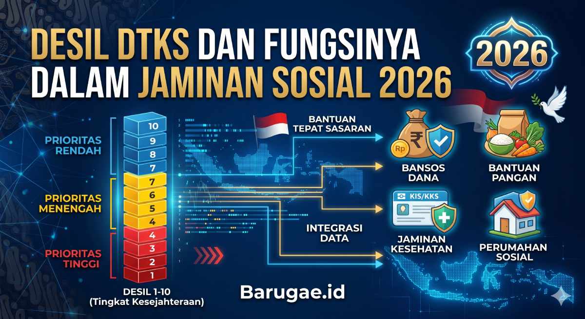 Cara Cek Desil Kemensos 2026: Syarat Dapat Bansos PKH, BPNT, dan Subsidi Energi