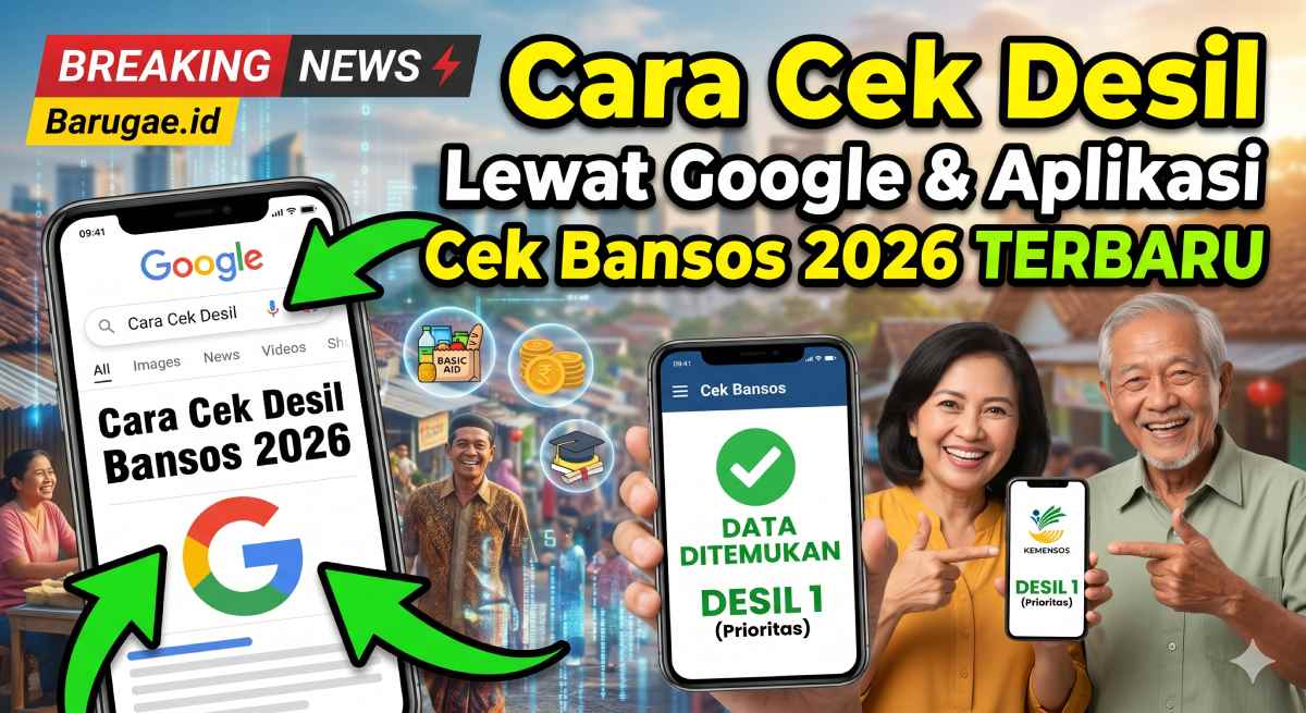 Cara Cek Desil Lewat Google dan Aplikasi Cek Bansos 2026 Terbaru