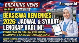 Cara Lolos Beasiswa Kemenkes 2026 Terlengkap & Terbaru Hari ini Khusus Tenaga Medis