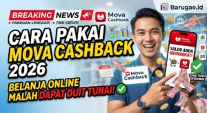 Cara Pakai Mova Cashback 2026: Belanja Online Malah Dapat Duit Tunai!