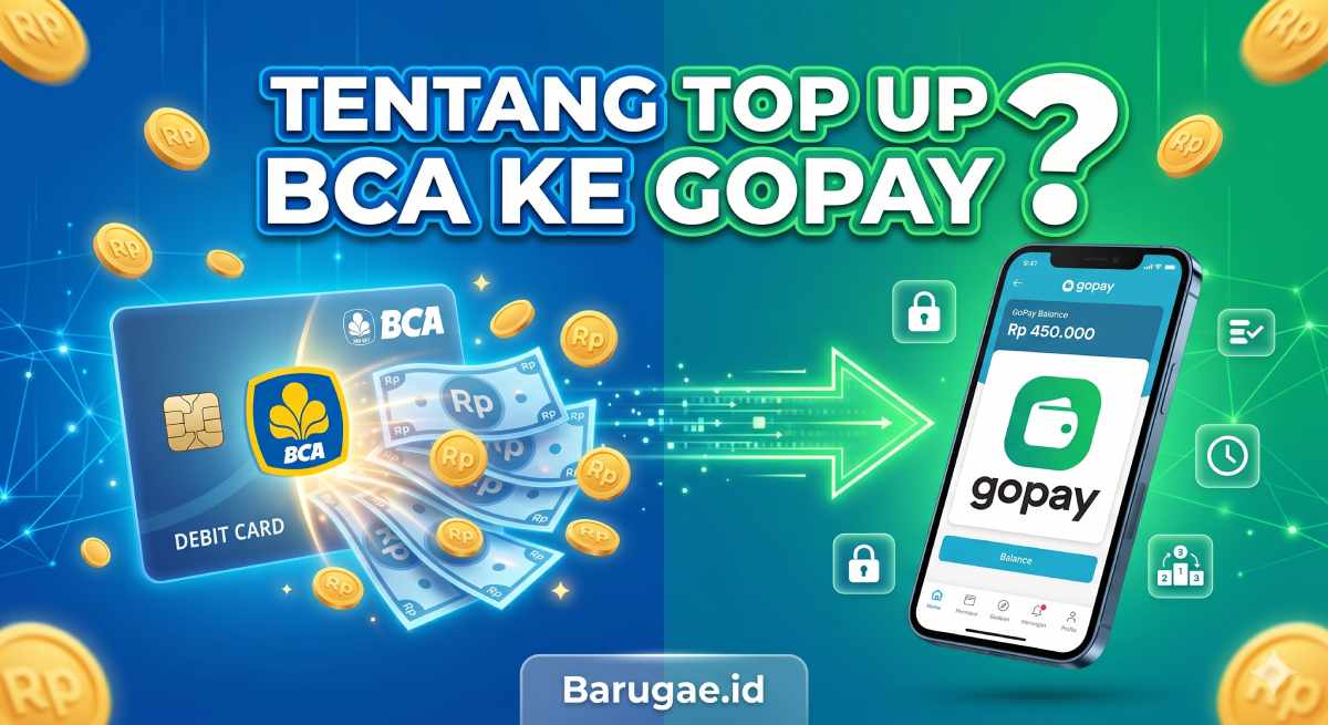 Cara Top Up BCA ke GoPay 2026: Kode Virtual Account & Gratis Admin 