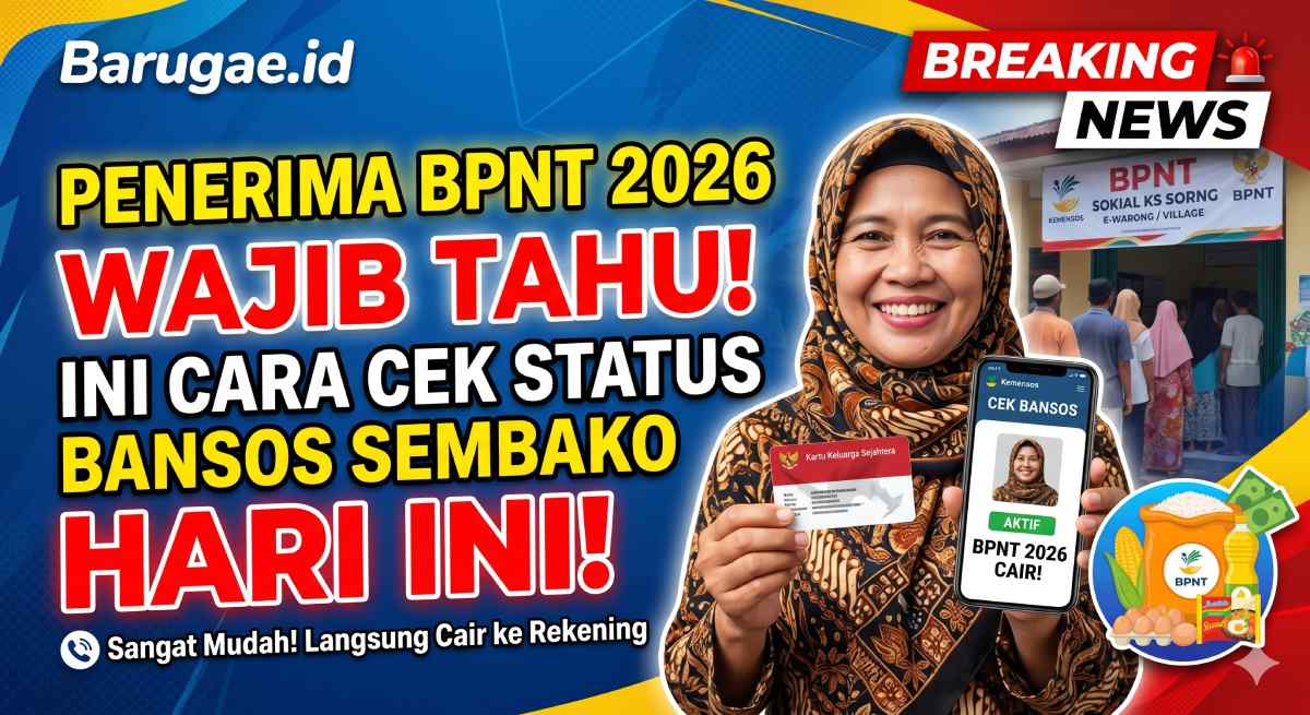 Cek BPNT 2026 Lewat HP: Jadwal Cair dan Nama Penerima Terbaru Hari Ini