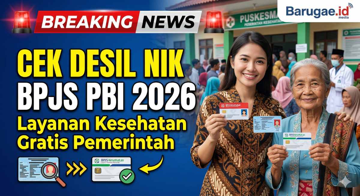 Cek Desil NIK BPJS PBI 2026: Layanan Kesehatan Gratis Pemerintah