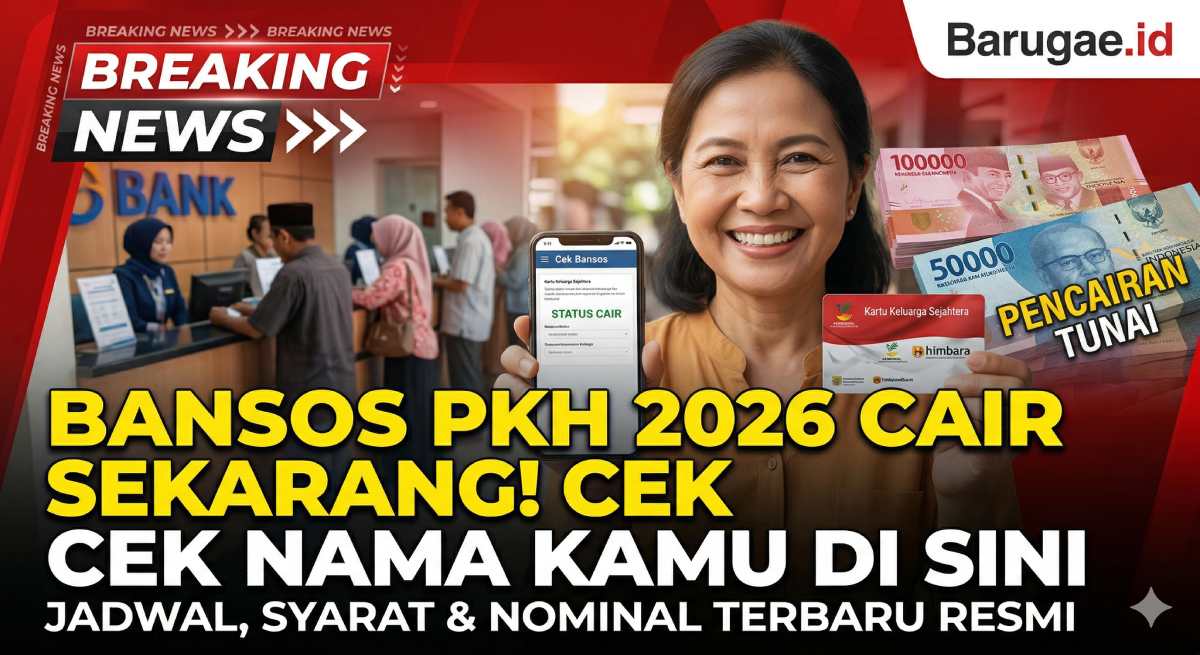 Cek Penerima Bansos PKH 2026 Resmi: Jadwal Cair Bulan Ini Pakai KTP
