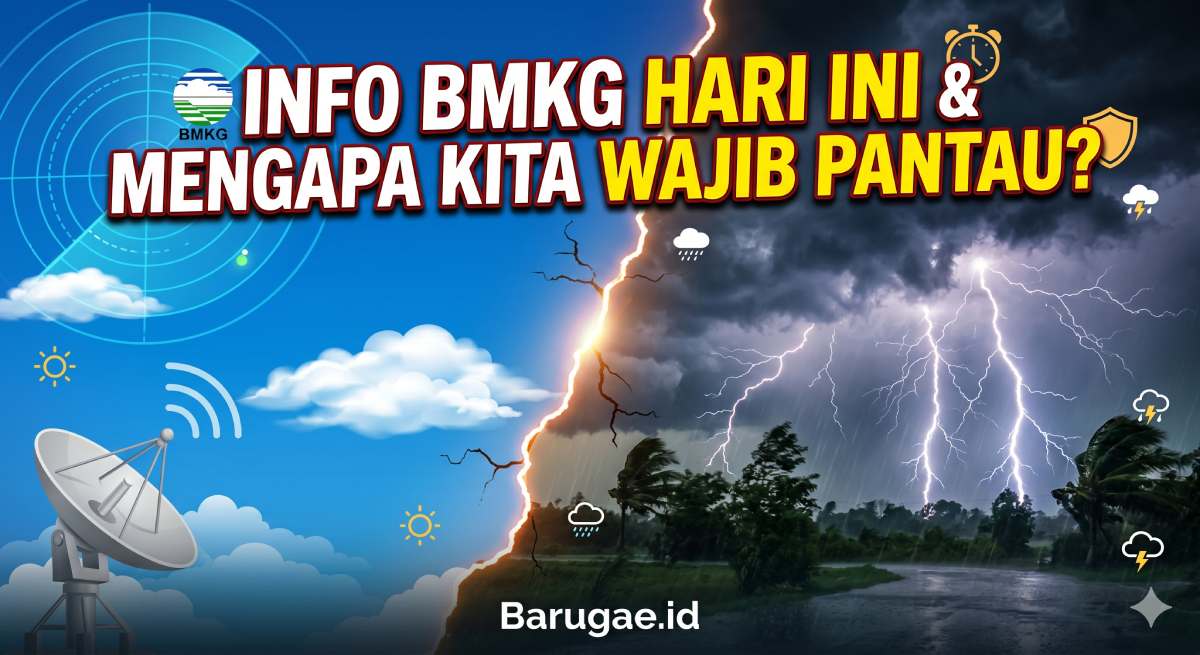 Info BMKG Hari Ini Terbaru 2026: Pantauan Cuaca Ekstrem dan Peringatan Gempa Terkini