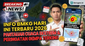 Info BMKG Hari Ini Terbaru 2026: Pantauan Cuaca Ekstrem dan Peringatan Gempa Terkini