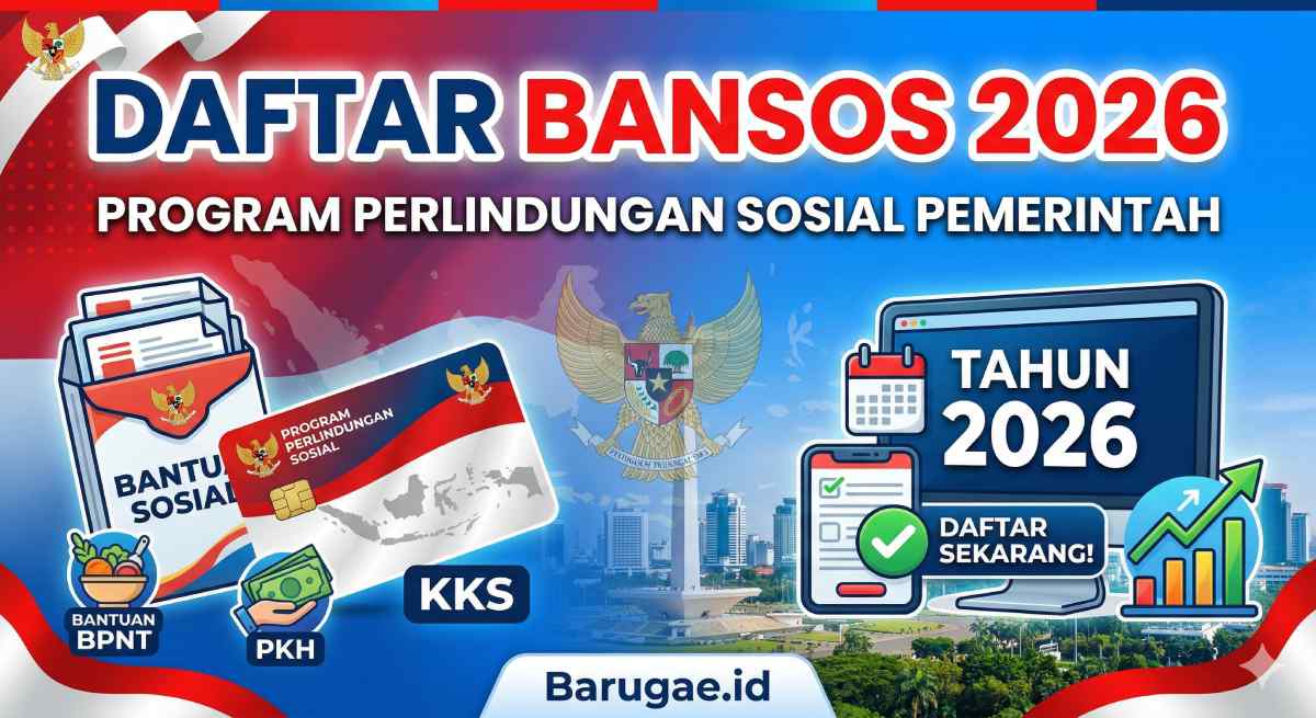 Jadwal Pencairan Dana Bansos PKH BPNT & KIP 2026 di cekbansos.kemensos.go.id