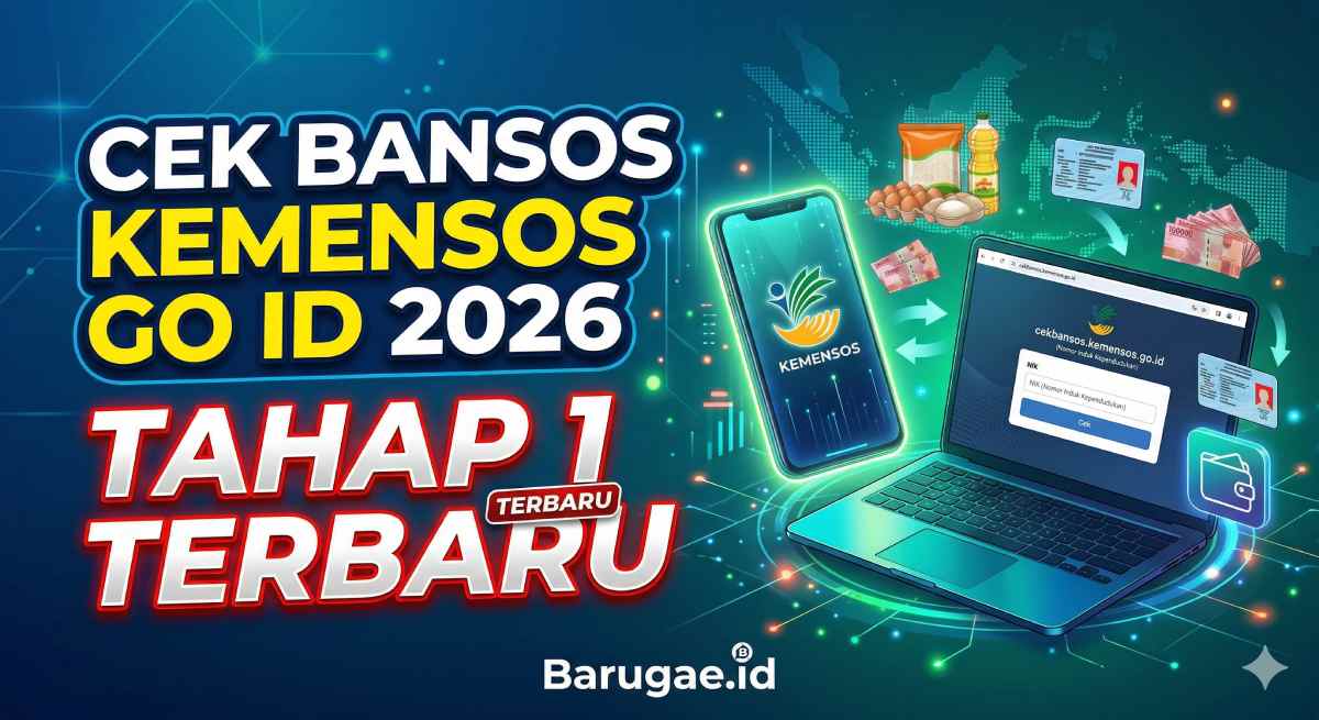 Layanan Cek Bansos Kemensos Go Id 2026 Tahap 1 Terbaru