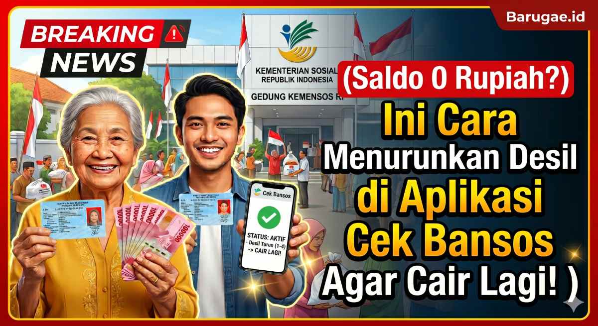 Panduan Cara Menurunkan Desil di Aplikasi Cek Bansos 2026: Dijamin Berhasil!
