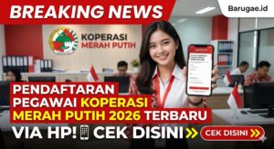 Pendaftaran Pegawai Koperasi Merah Putih 2026 Terbaru Via HP Cek Disini