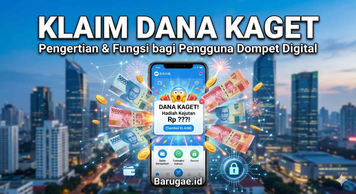 Pengertian Klaim Dana Kaget dan Fungsinya bagi Pengguna Dompet Digital