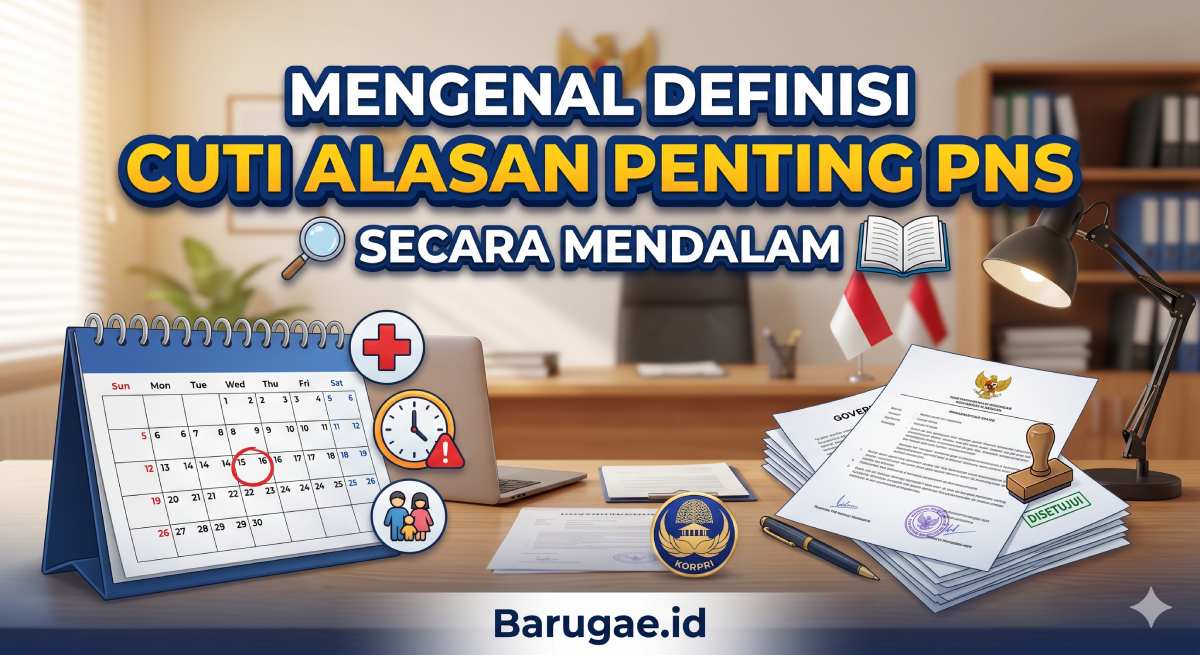 Syarat Terbaru Cuti Alasan Penting PNS Agar Cepat Disetujui Atasan
