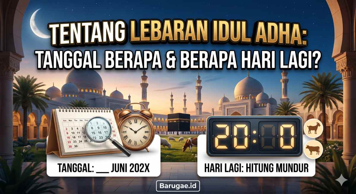 Tentang Lebaran Idul Adha Tanggal Berapa dan Lebaran Idul Adha Berapa Hari Lagi?